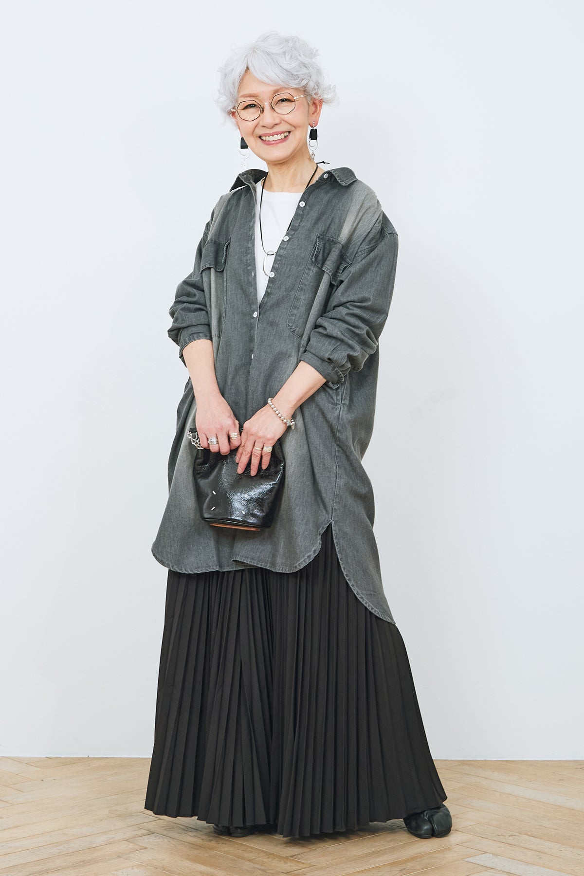 即納】4ozロングデニムシャツ – AIJAN