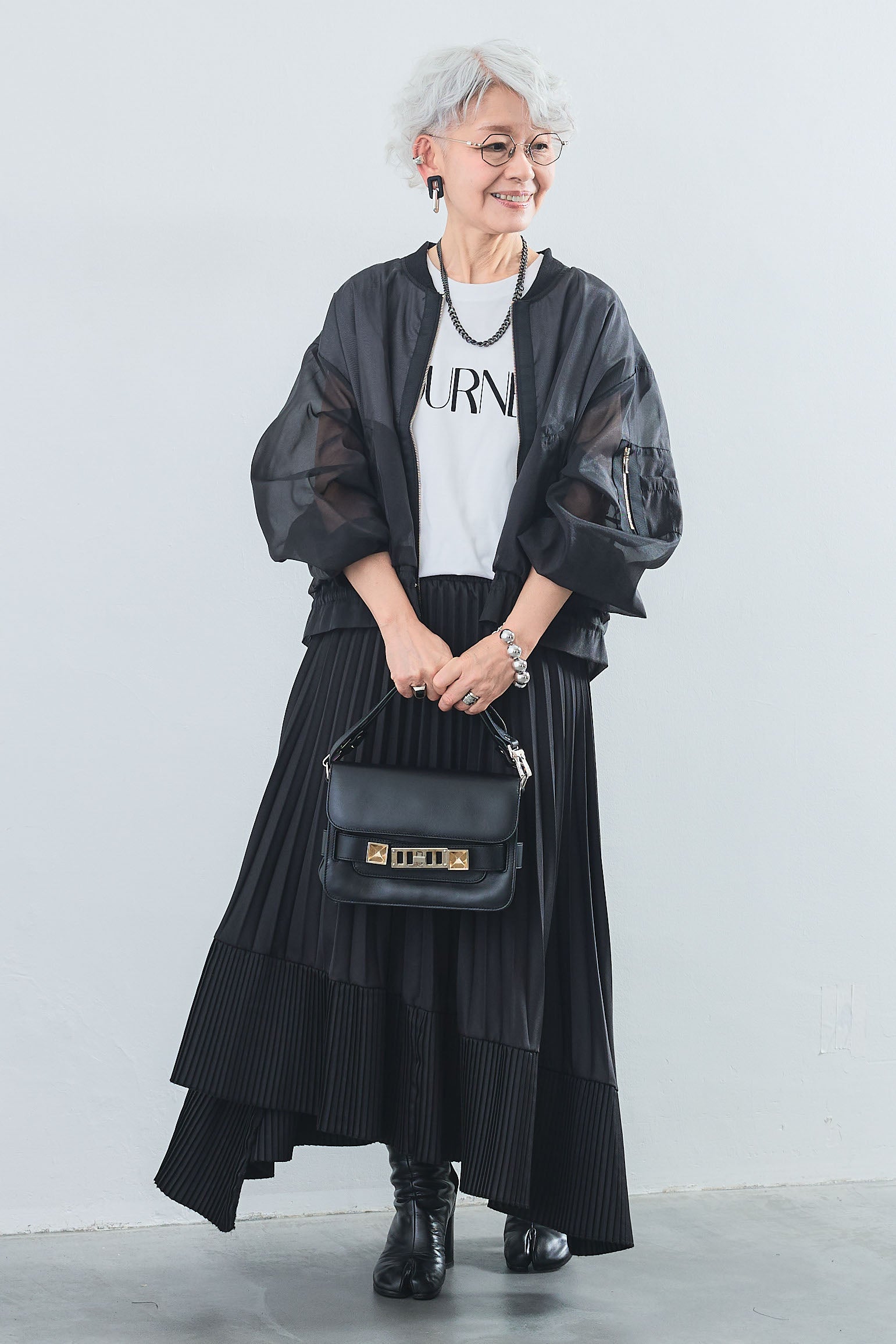 &ellecy フロッキーブルゾン &ellecy フロッキーブルゾン ナイスクラップ NICE CLAUP シアー