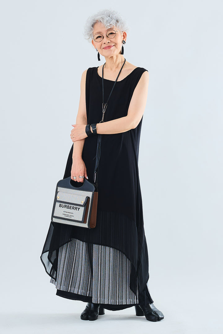 【予約】ロングアシンメトリーノースリトップス