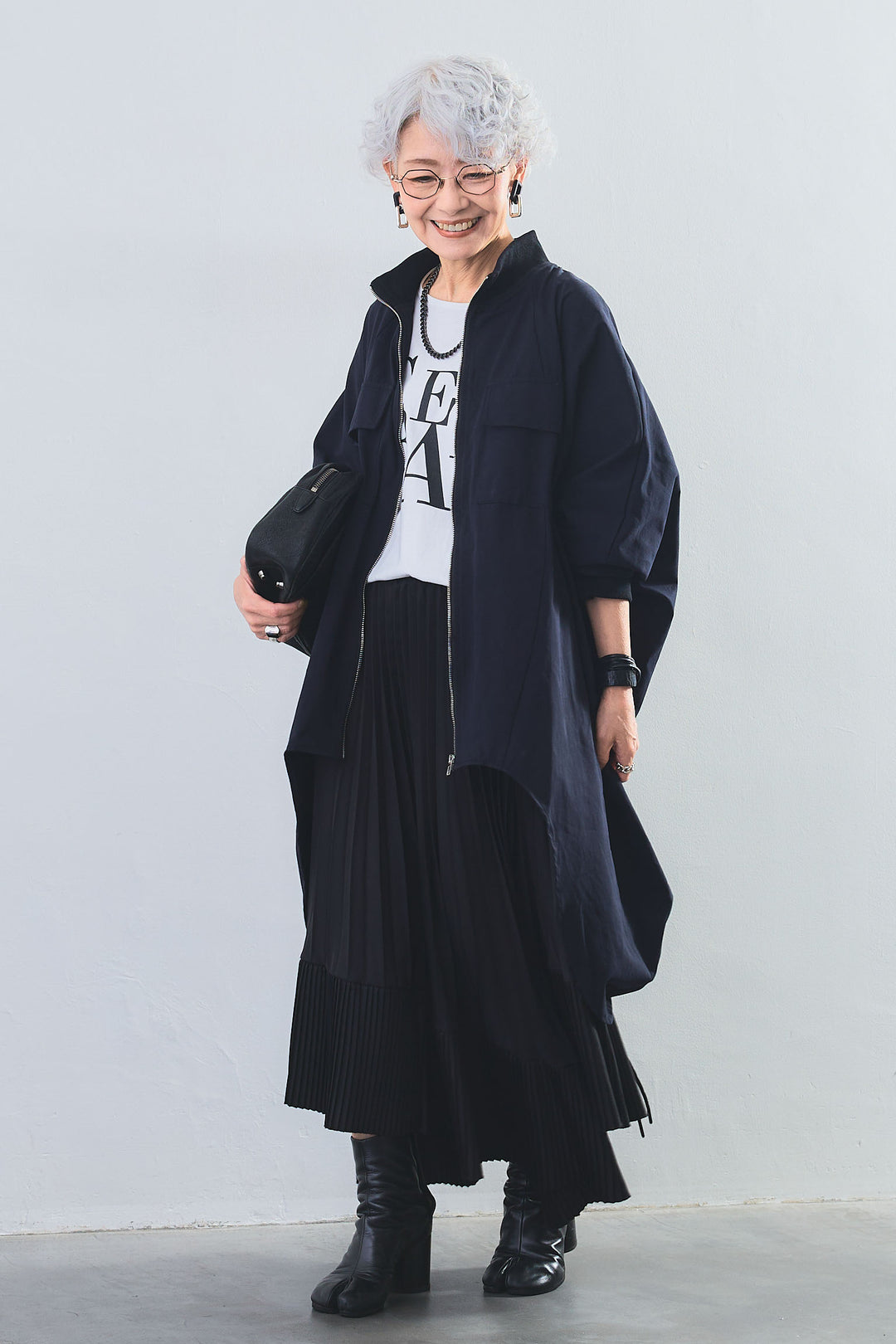 【予約】バックロングドルマンブルゾン