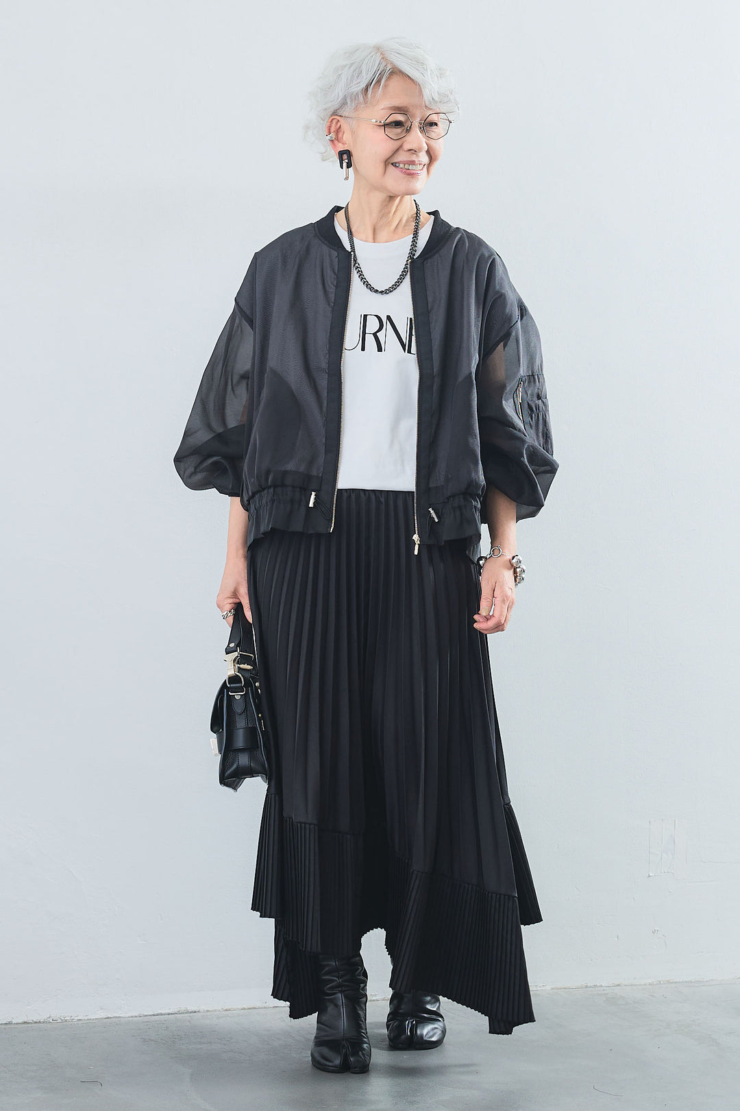 【予約】"JOURNÉE"フロッキーロゴフレンチスリーブT