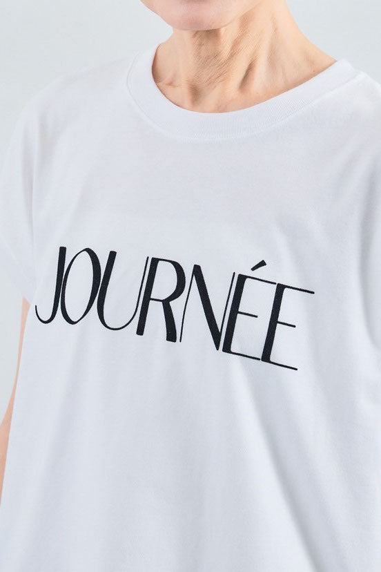 【予約】"JOURNÉE"フロッキーロゴフレンチスリーブT