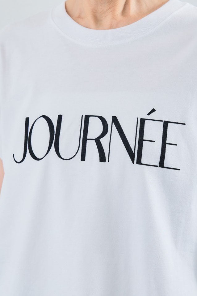 【予約】"JOURNÉE"フロッキーロゴフレンチスリーブT
