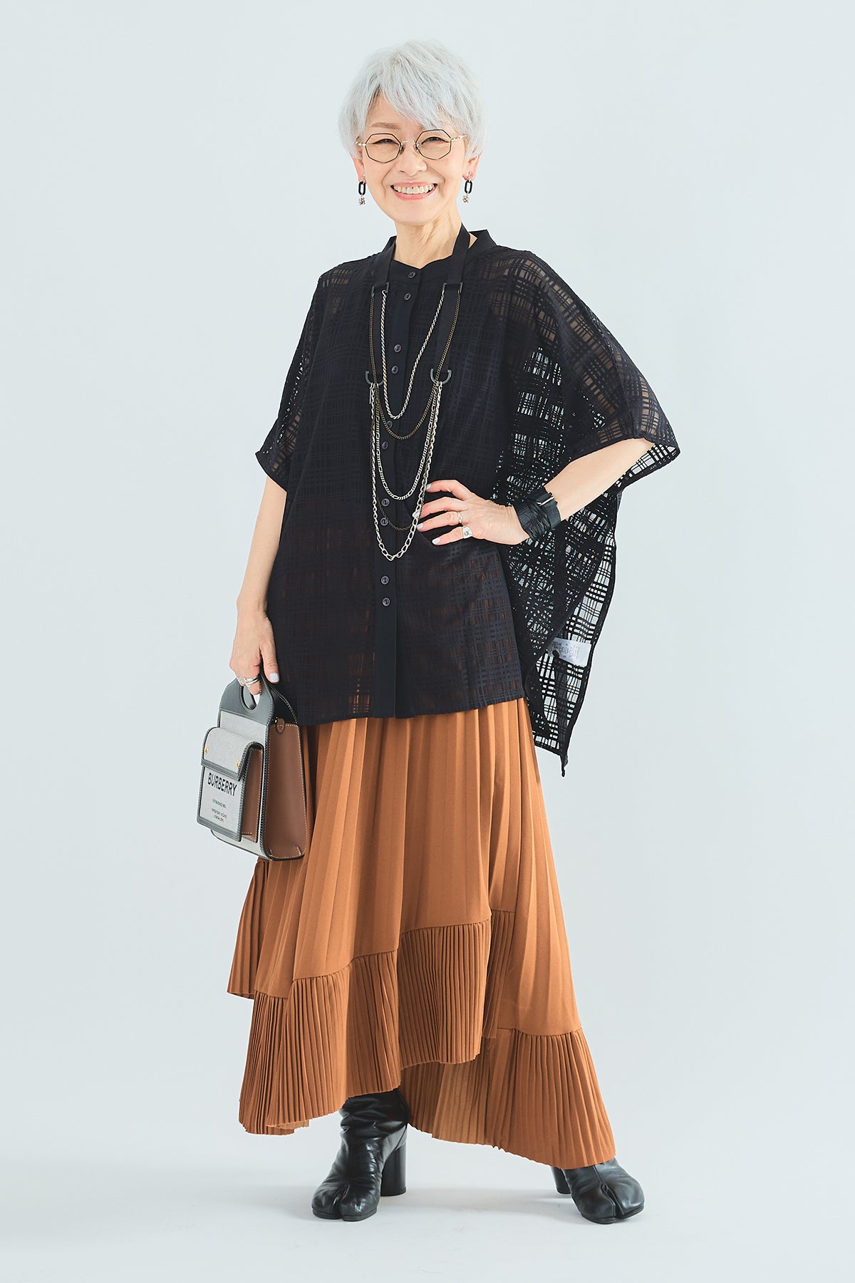 予約】アシンメトリーラッフルプリーツスカート – AIJAN