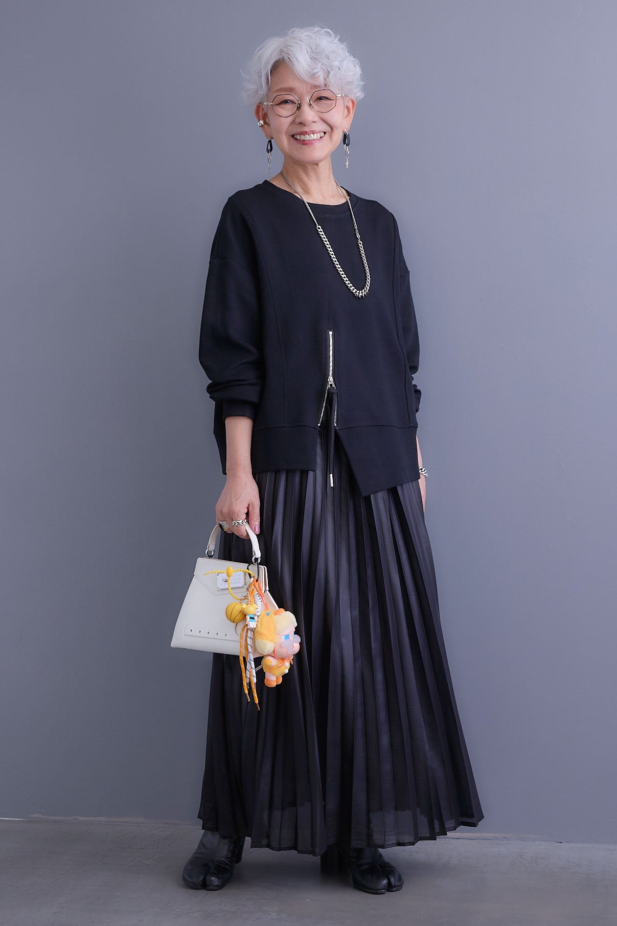 予約】ZIPデザインアシンメトリープルオーバー – AIJAN