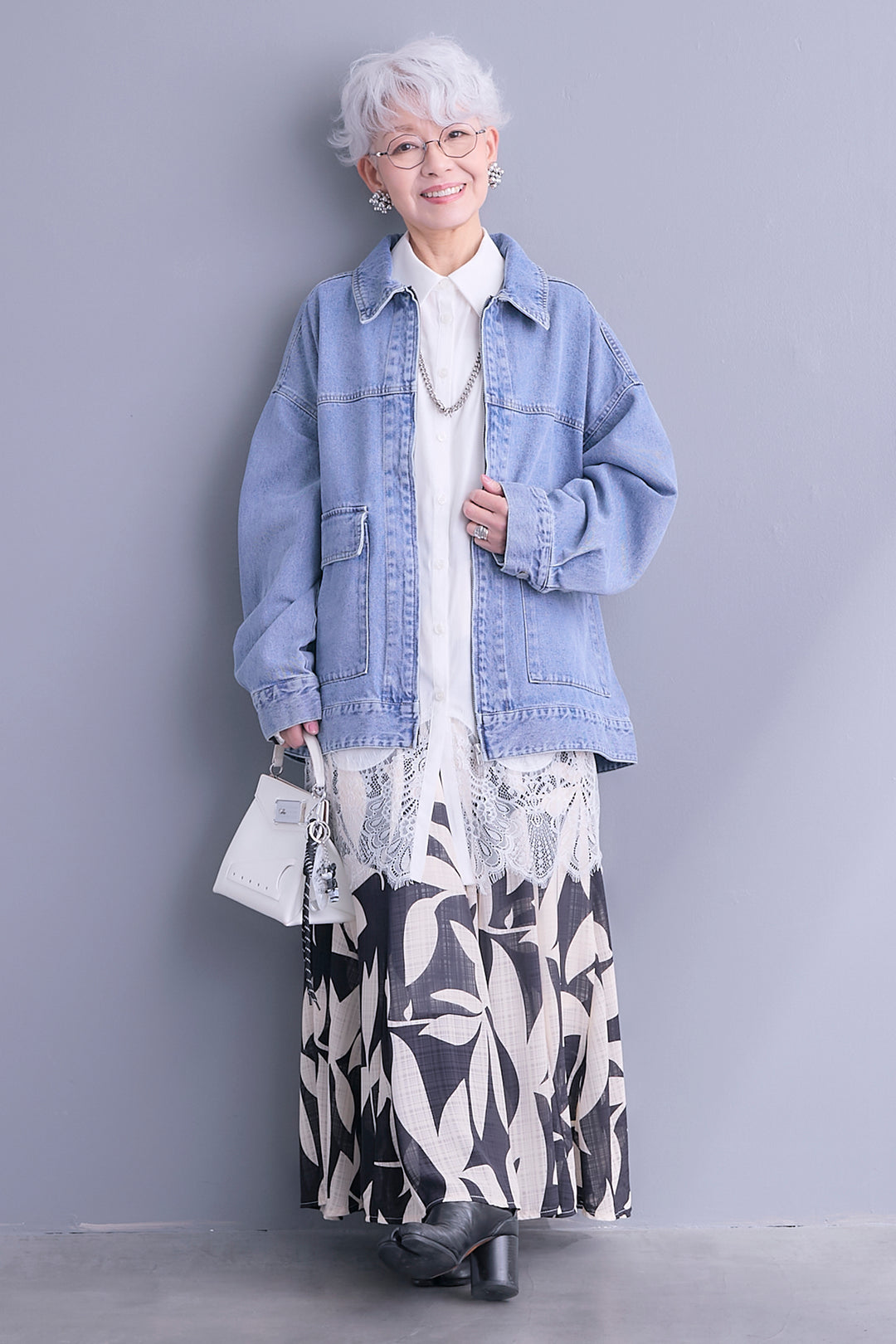 【予約】リーフアートフレアスカート