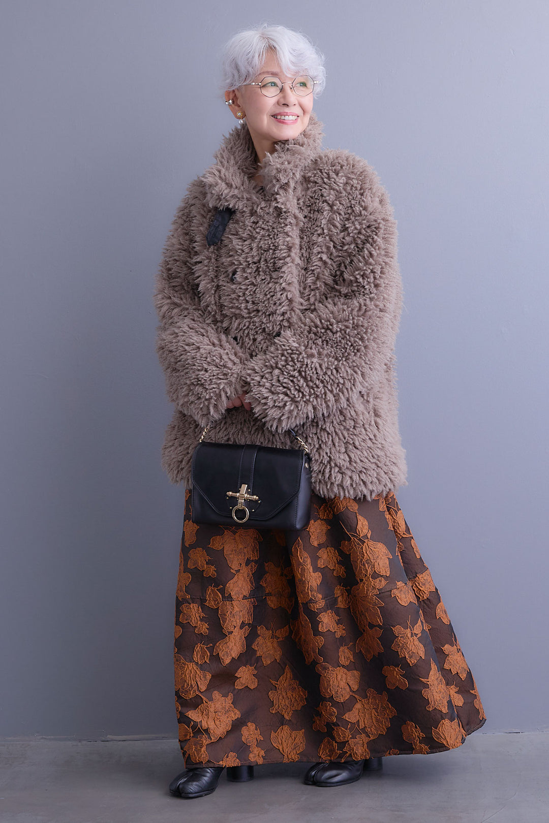 【予約】プードルボア2WAYカラーコート