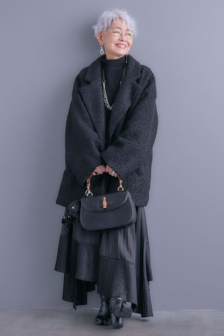 【予約】ブークレーテーラードコート