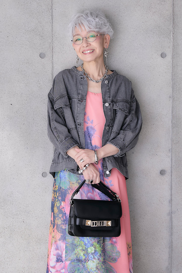 【予約】サンセットボタニカルフラワーサマードレス