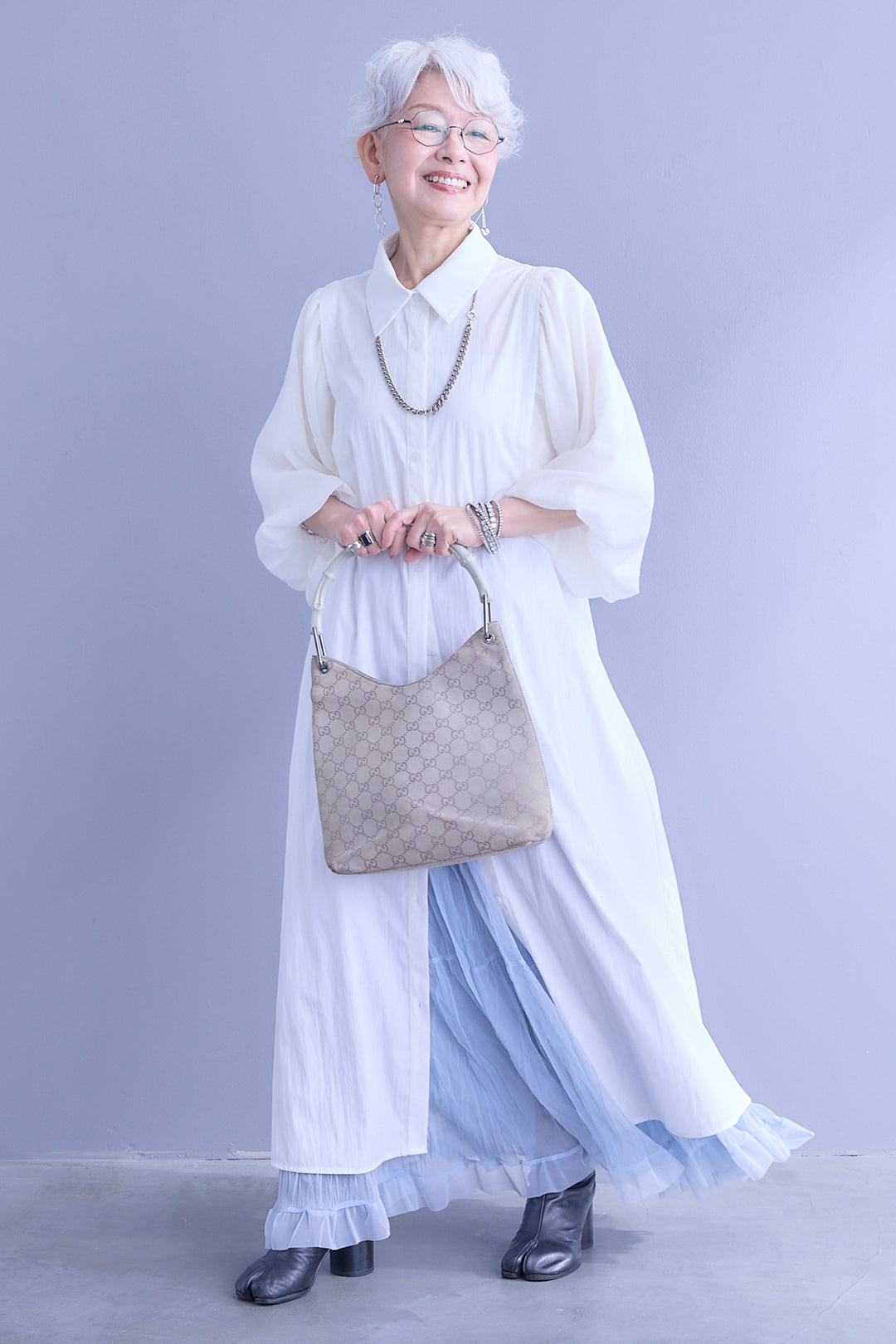 【予約】ソフトシャインクリンクルプリーツスカート