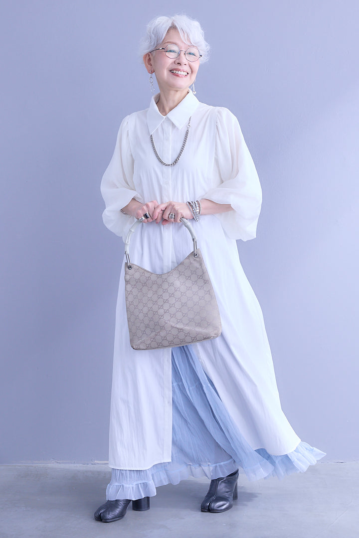 【予約】ソフトシャインクリンクルプリーツスカート