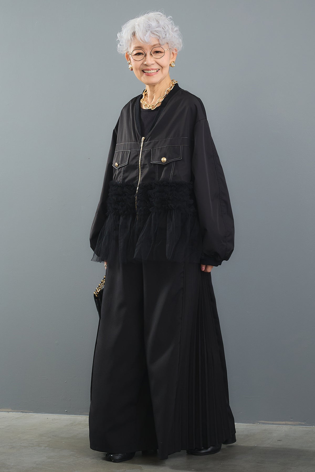 極美品 アーツアンドサイエンス リネン100%ワイドパンツオールインワン 黒 1 極美品 アーツアンドサイエンス リネン100%ワイドパンツ