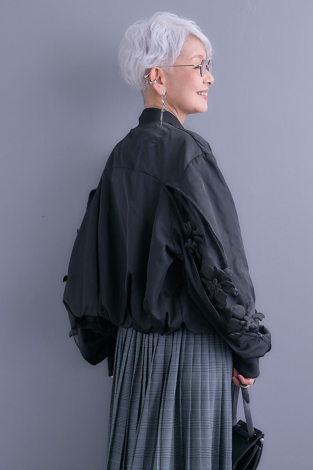 【予約】チュールフラワースリーブMA-1【2WAY】