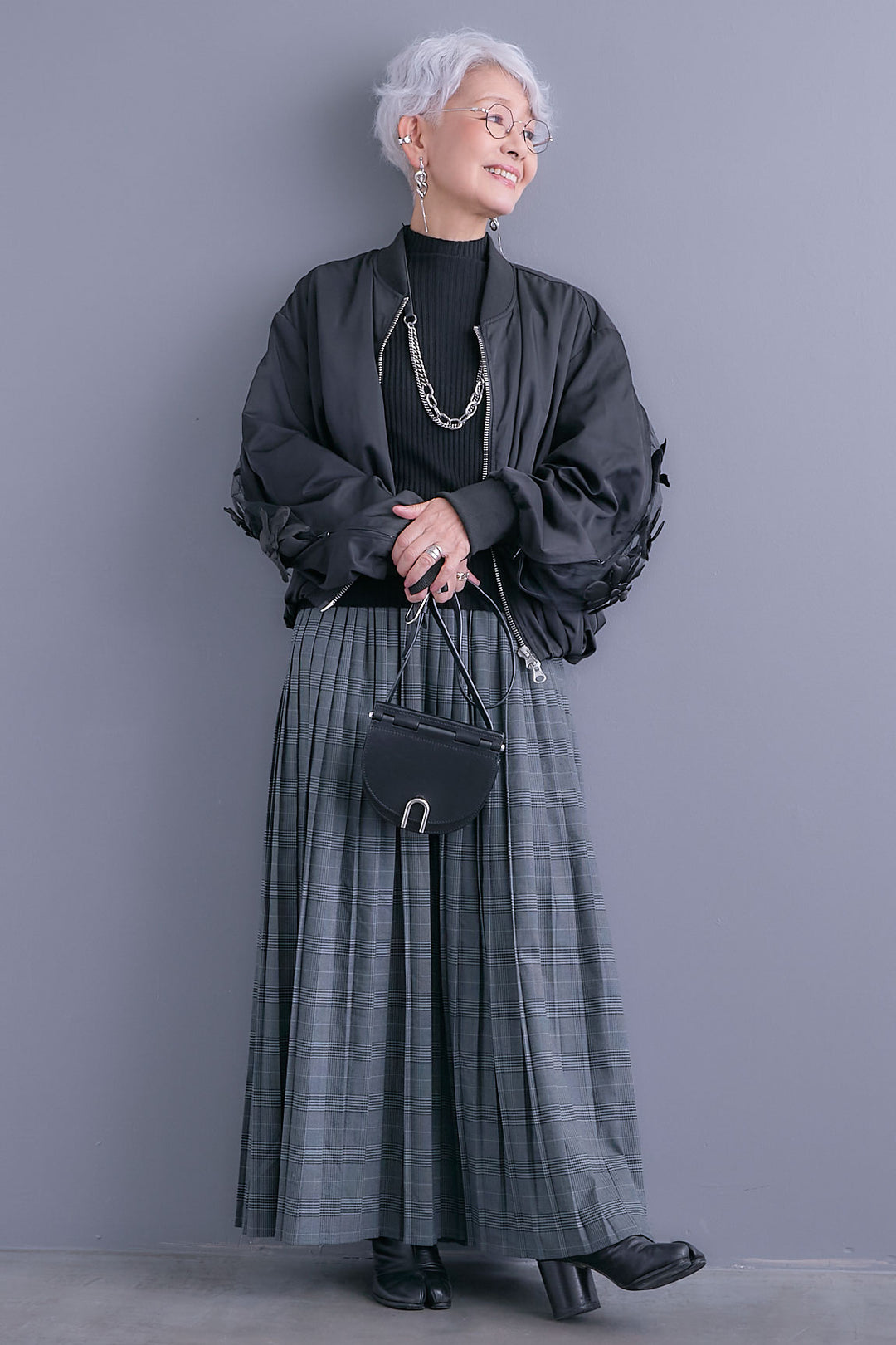 【予約】チュールフラワースリーブMA-1【2WAY】