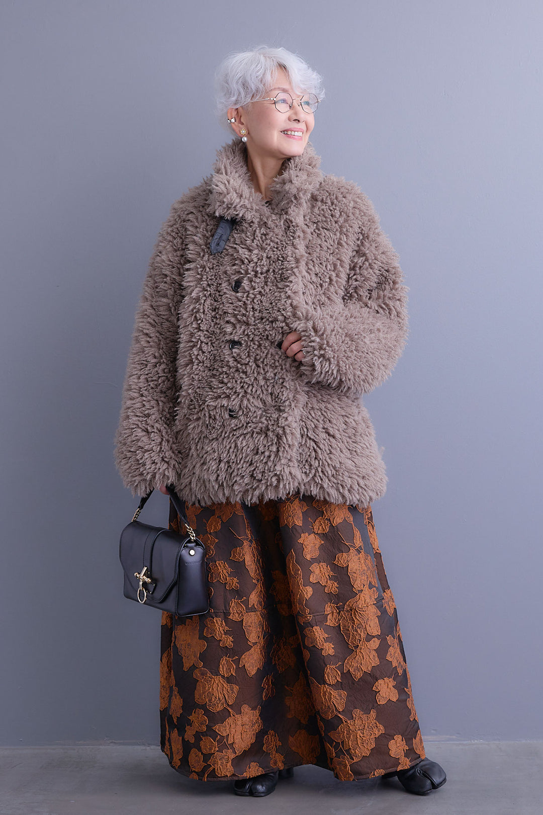 【予約】プードルボア2WAYカラーコート