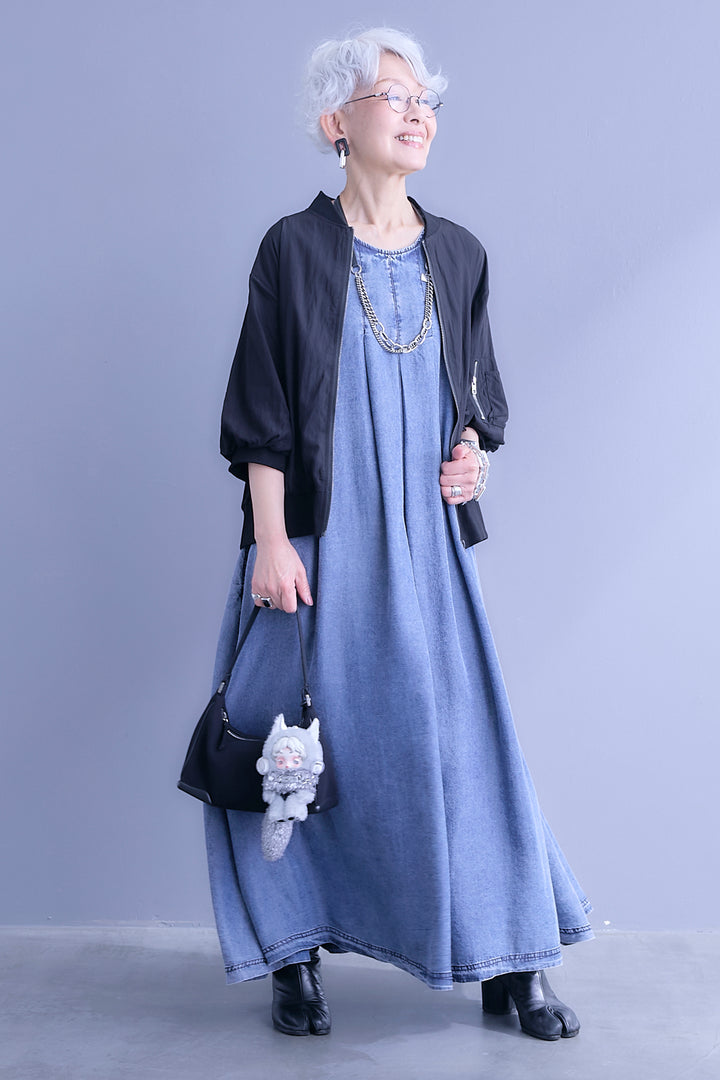 【予約】バルーンハーフスリーブMA-1ジャケット