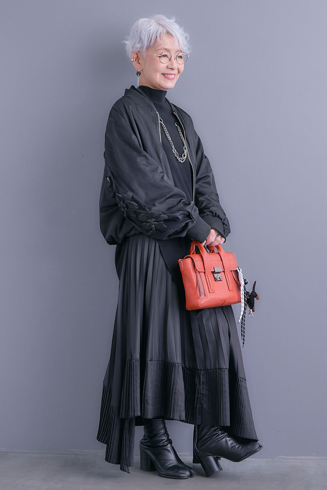 【予約】チュールフラワースリーブMA-1【2WAY】