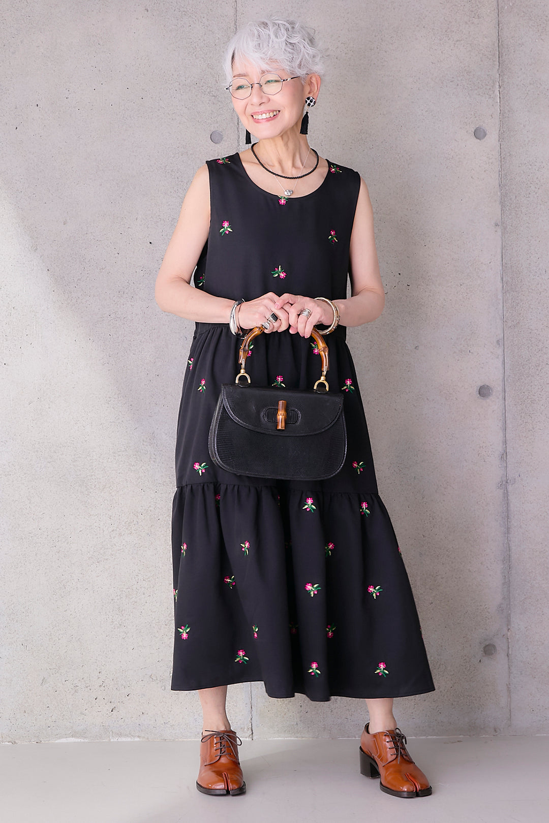 【予約】プチフローラルエンブロイダリーワンピース