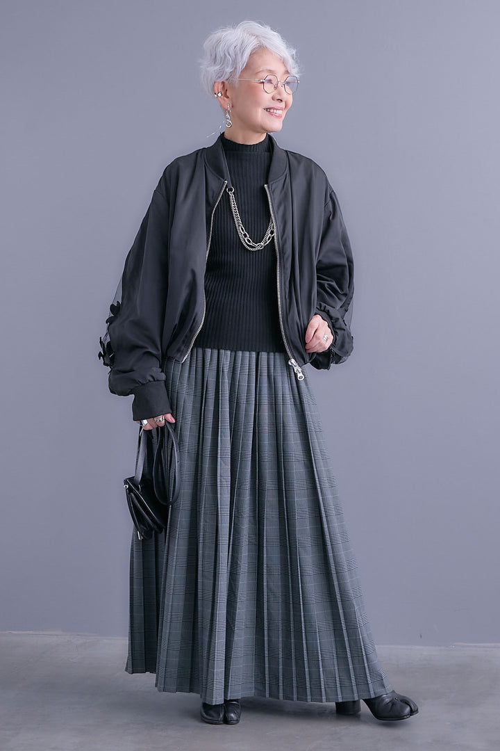 【予約】チュールフラワースリーブMA-1【2WAY】