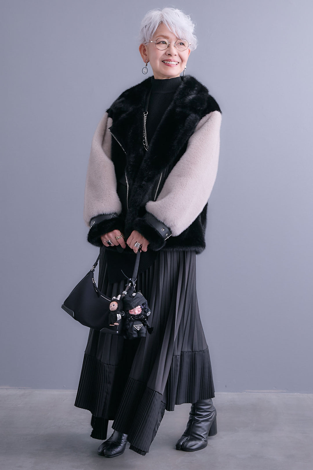 【予約】ライダースドッキングエコファージャケット