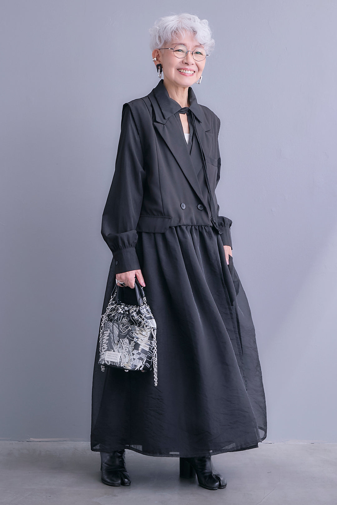 【予約】シアーオーガンジージャケットベスト