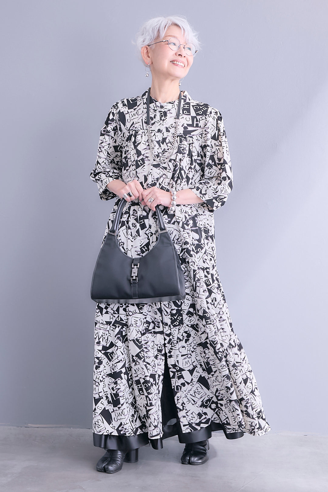【予約】サテンテープティアードチュールスカート