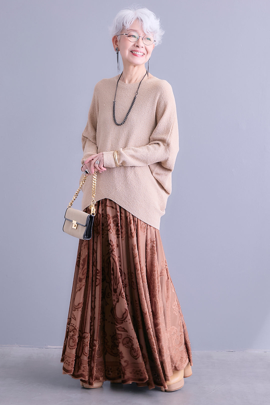 【予約】ブークレスプリングドルマンニット