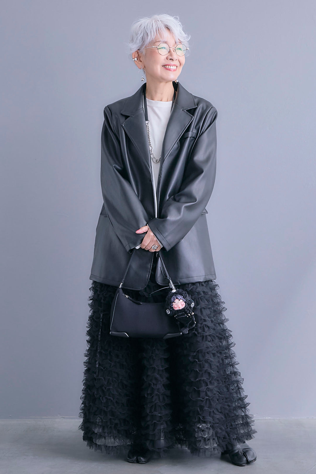 【予約】ソフトレザーテーラードジャケット