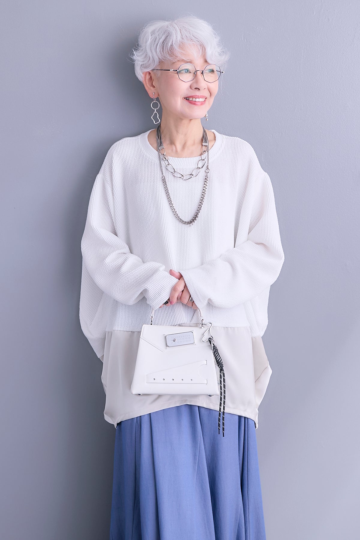 予約】サテンコンビドルマンチュニック – AIJAN