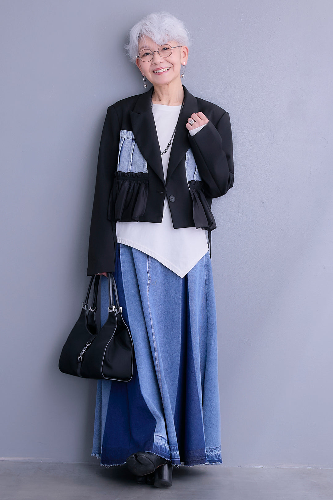 【予約】デニムドッキングショートジャケット