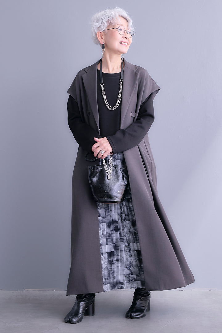 【予約】テーラードロングジレ