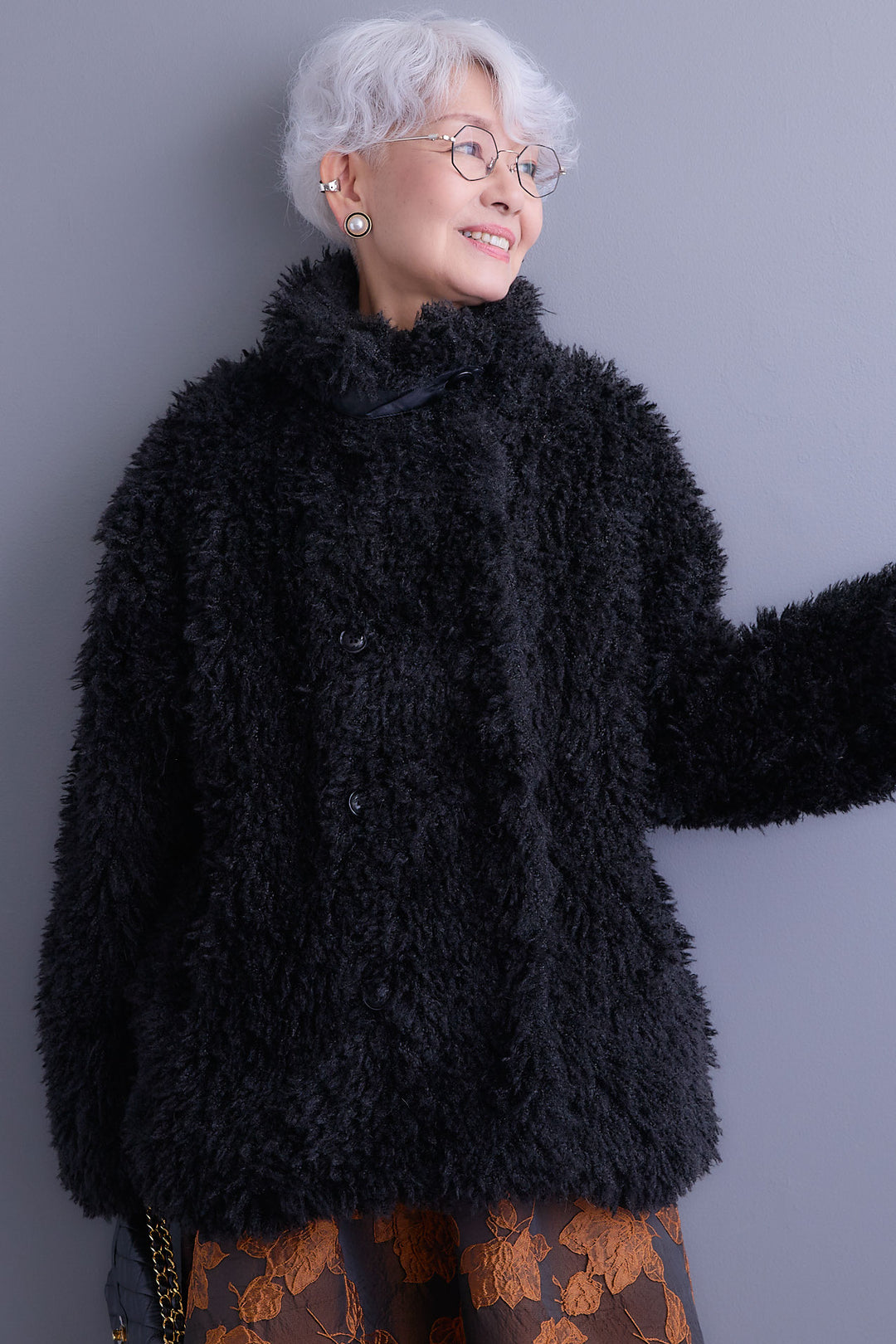 【予約】プードルボア2WAYカラーコート