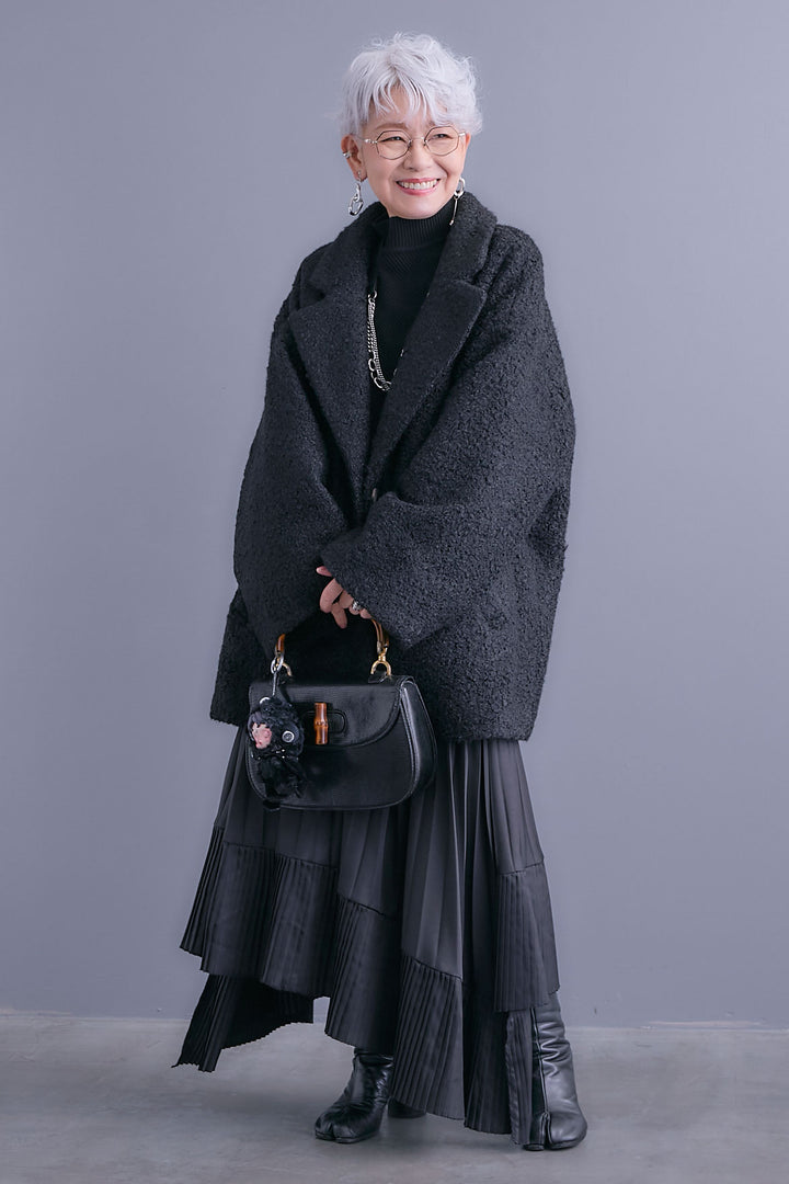 【予約】ブークレーテーラードコート