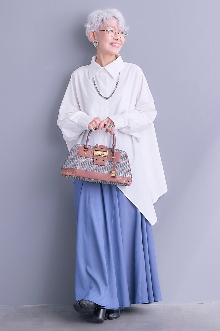 【予約】オーバーサイズアシメシャツ