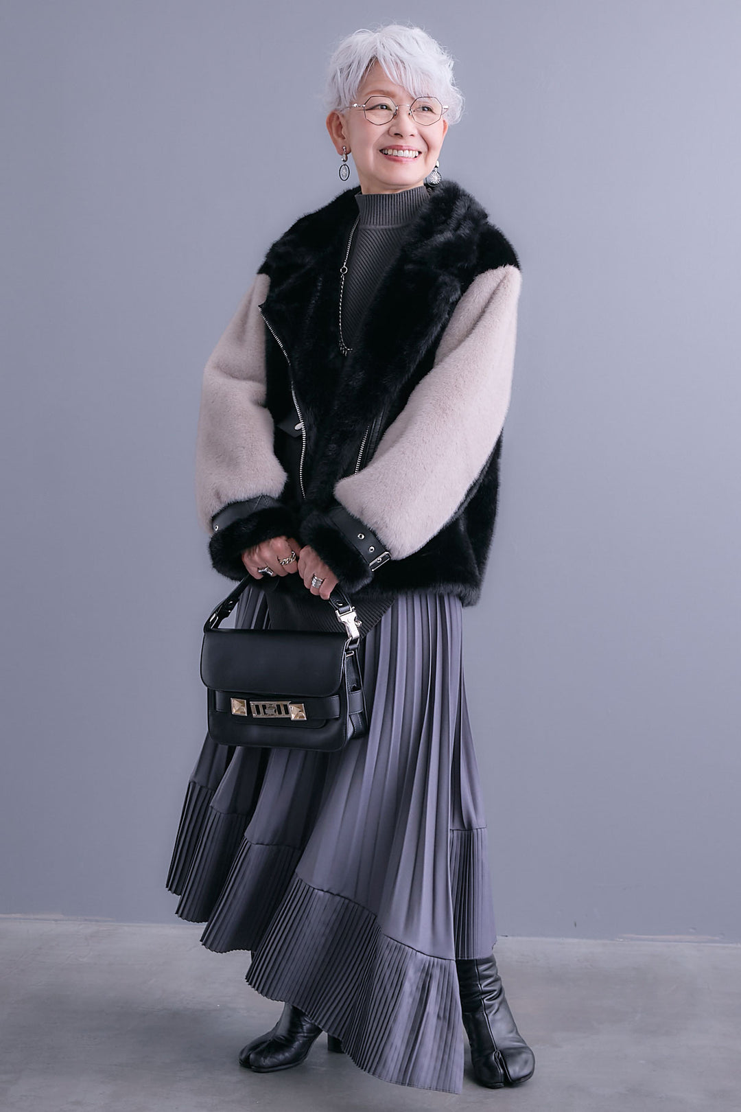 【予約】ライダースドッキングエコファージャケット