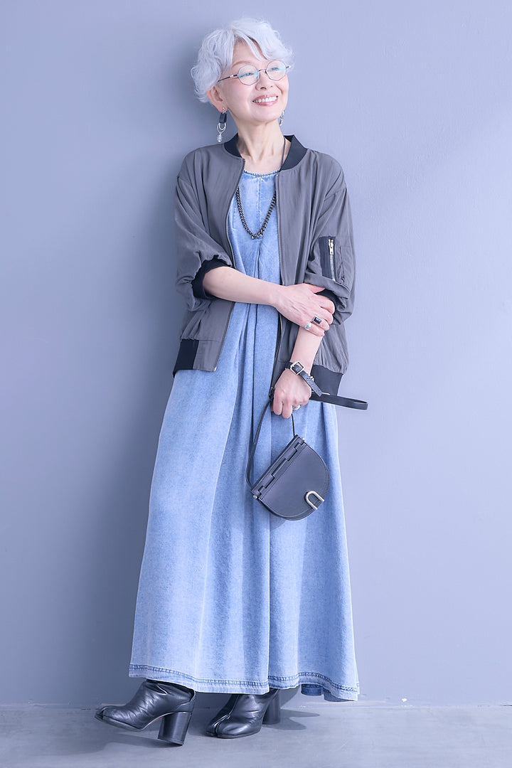 【予約】バルーンハーフスリーブMA-1ジャケット