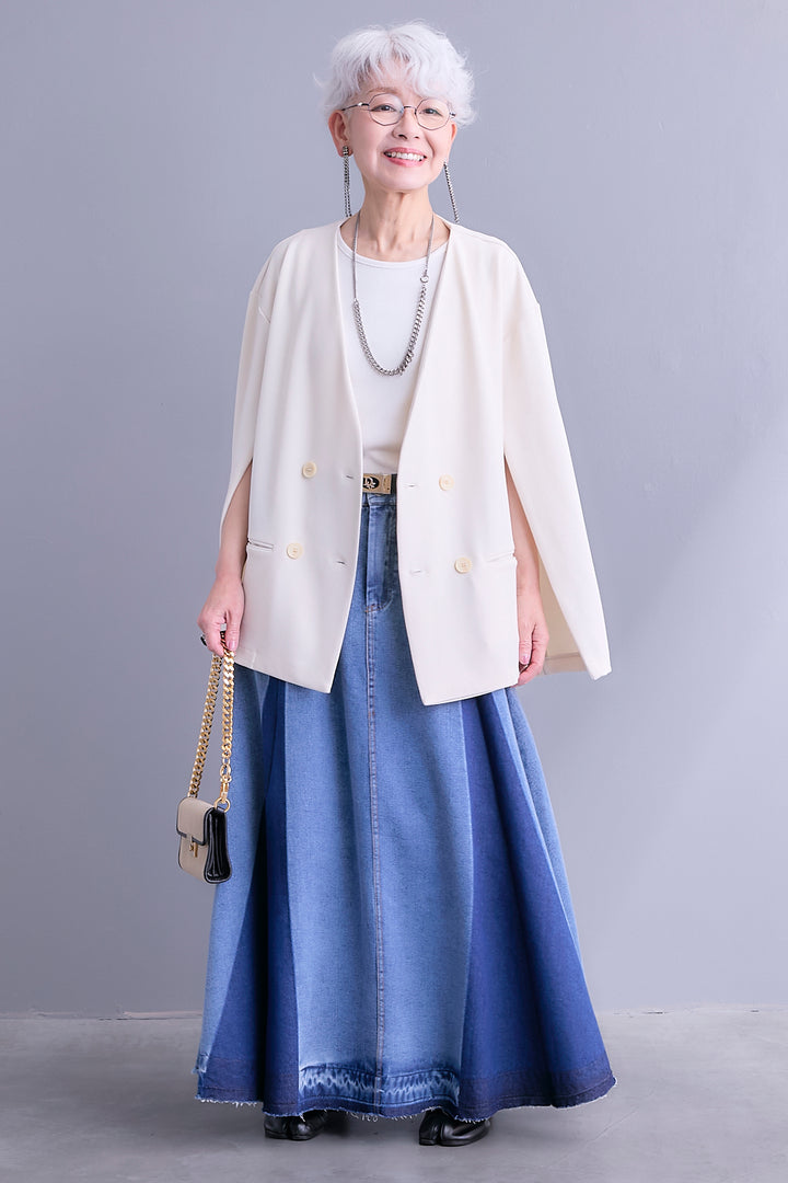 【予約】ZIPスリーブケープライク2WAYジャケット