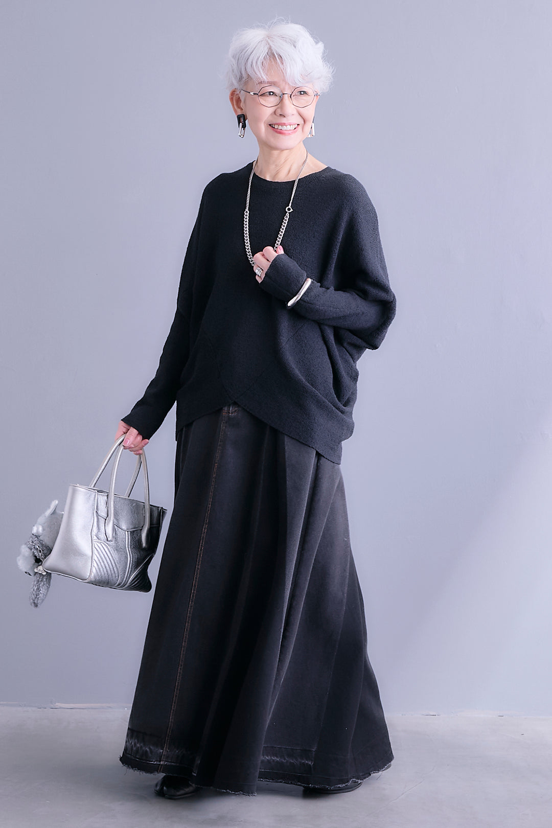 【予約】ブークレスプリングドルマンニット