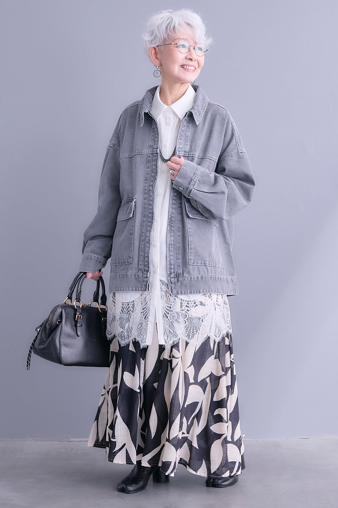 【予約】リーフアートフレアスカート