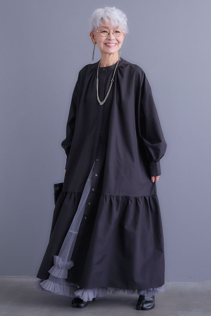 【予約】フリルチュールティアードスカート