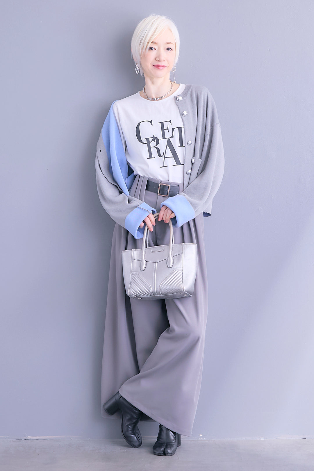 【即納】"CREAT"オーバースリットT