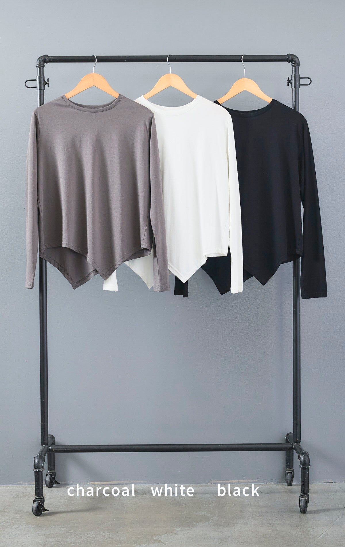 予約】アシンメトリーロンT – AIJAN