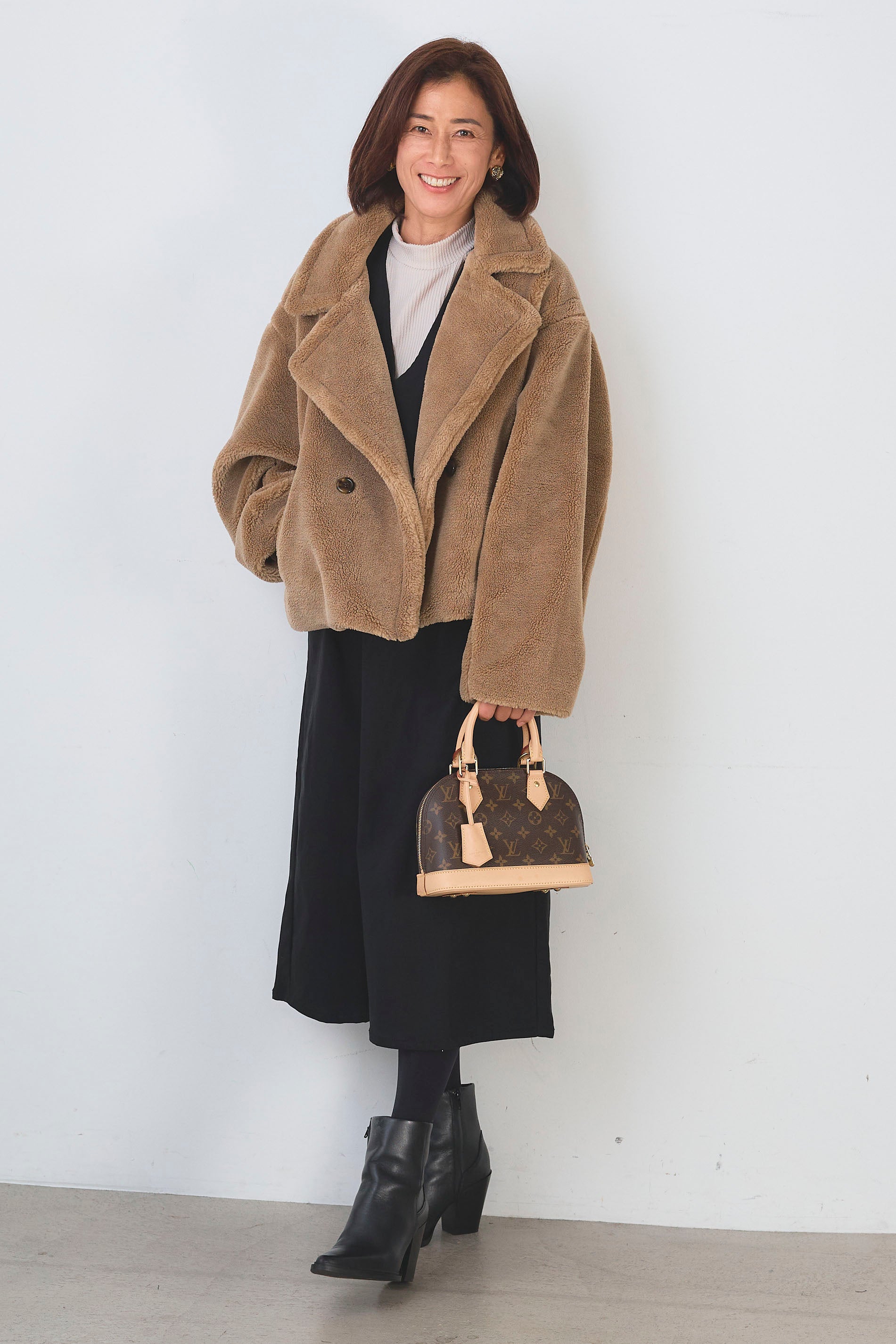 Her praha ハイネッククロップドジャケット Her praha ハイネッククロップドジャケット Her praha