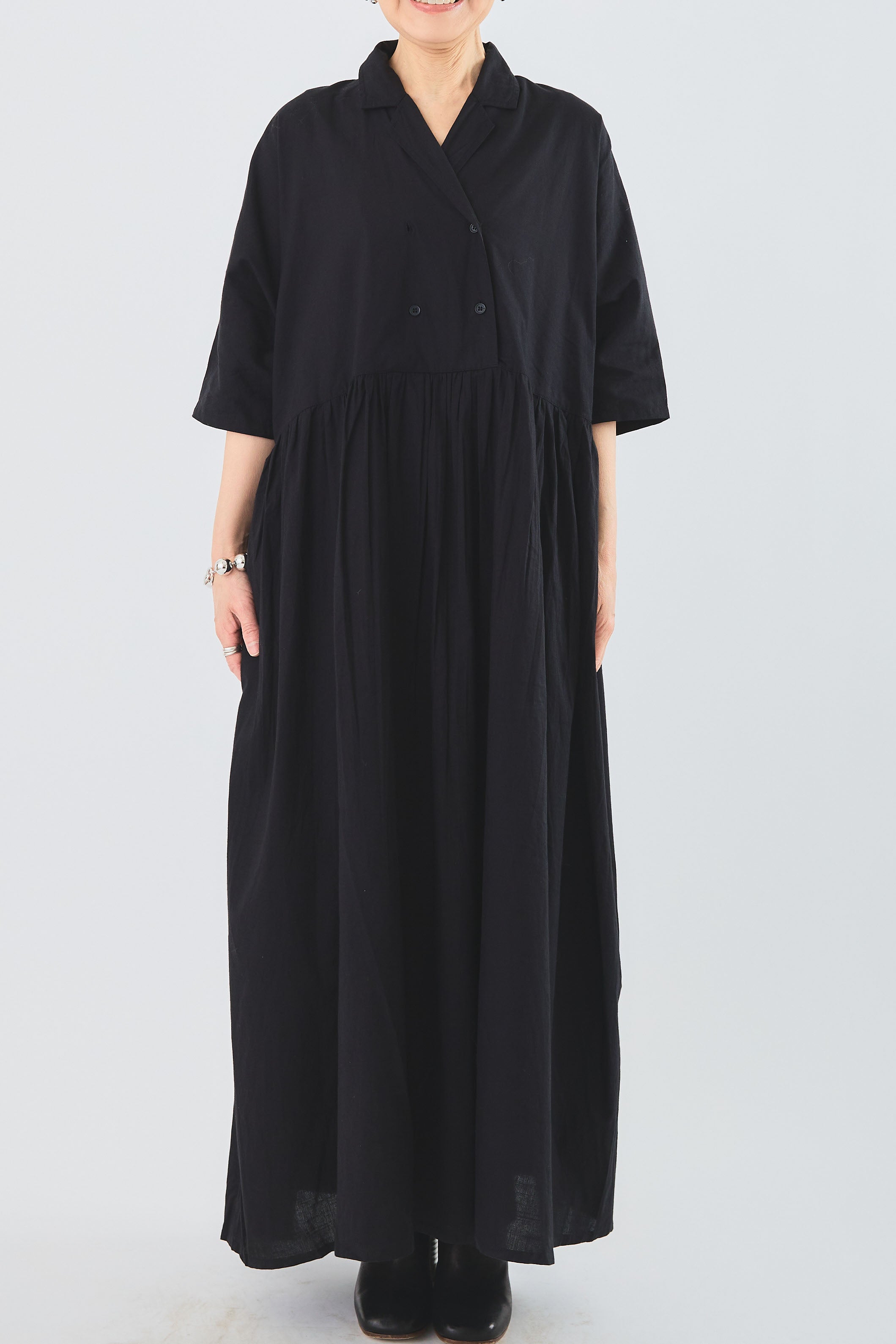 シビラワンピース　コットン Sybilla シビラ ワンピース コットン Mサイズ オフホワイト