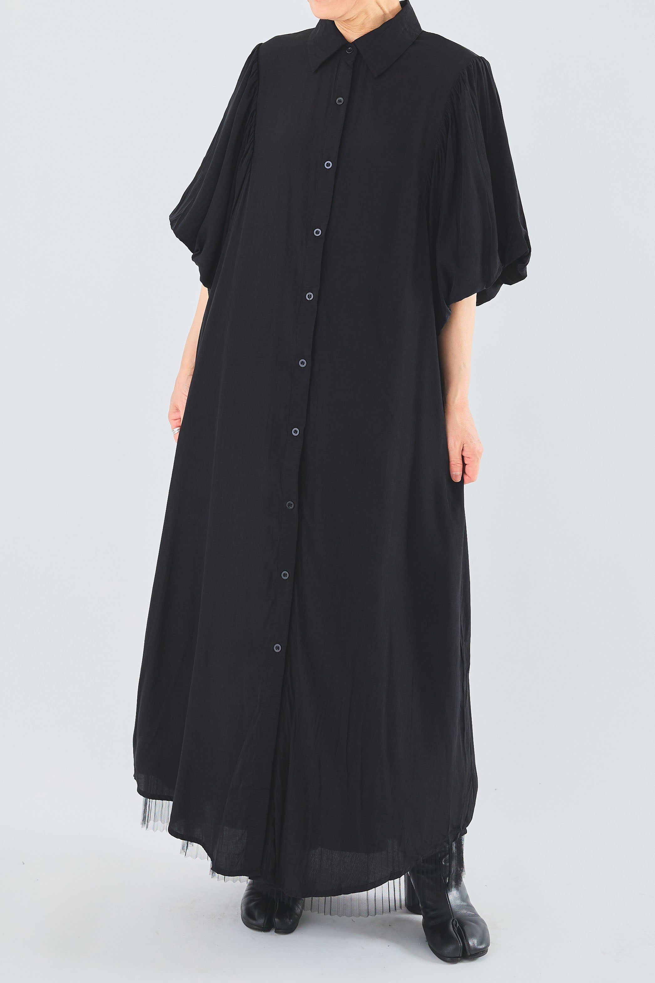 バルーンスリーブシャツワンピース　38 CELFORD｜バルーンスリーブシャツワンピース | Rakuten Fashion