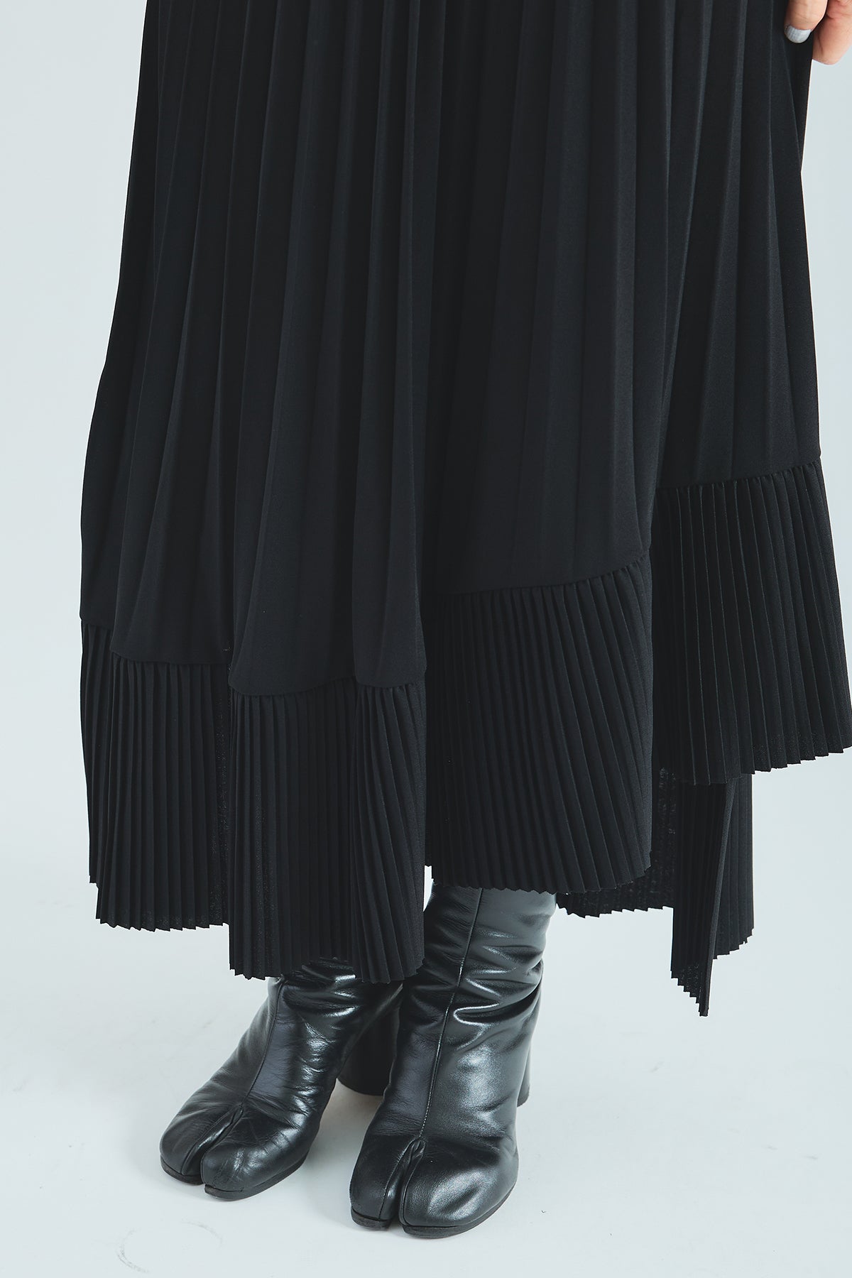 予約】アシンメトリーラッフルプリーツスカート – AIJAN