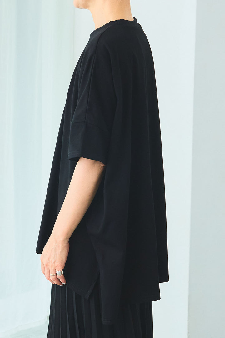 【SET】PATHWAYPhotoオーバースリットT+ドットチュールフレアスカート(2set)