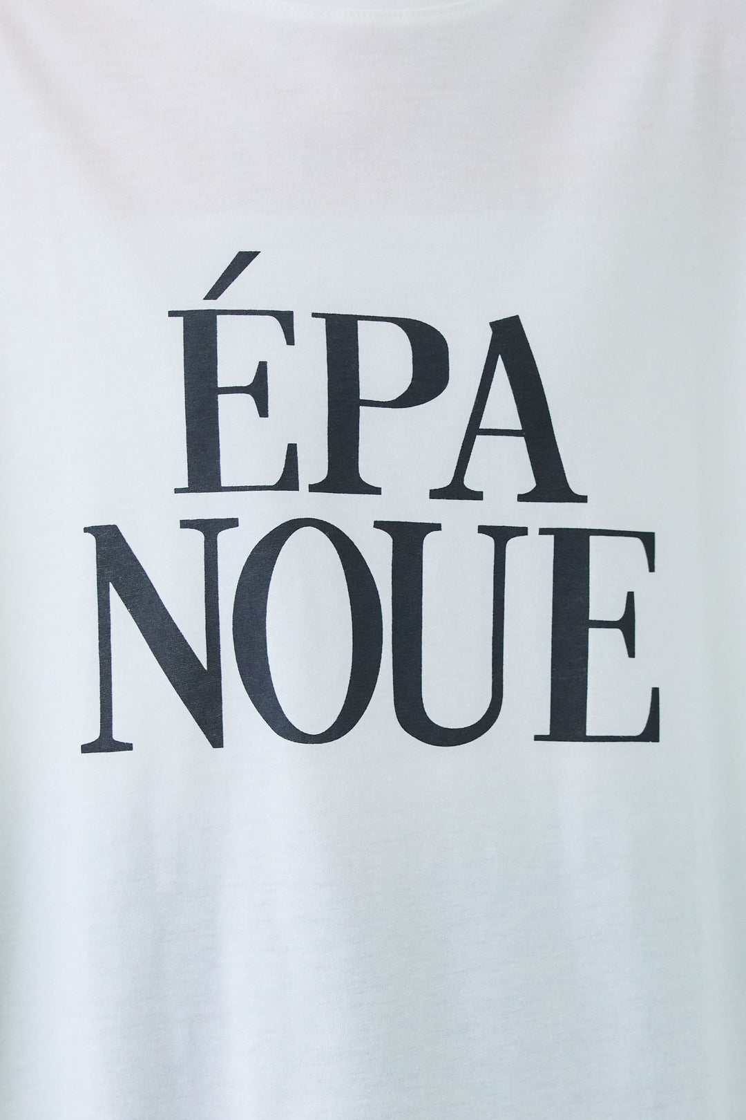 【予約】ÉPANOUEバックシフォンフレアロゴT
