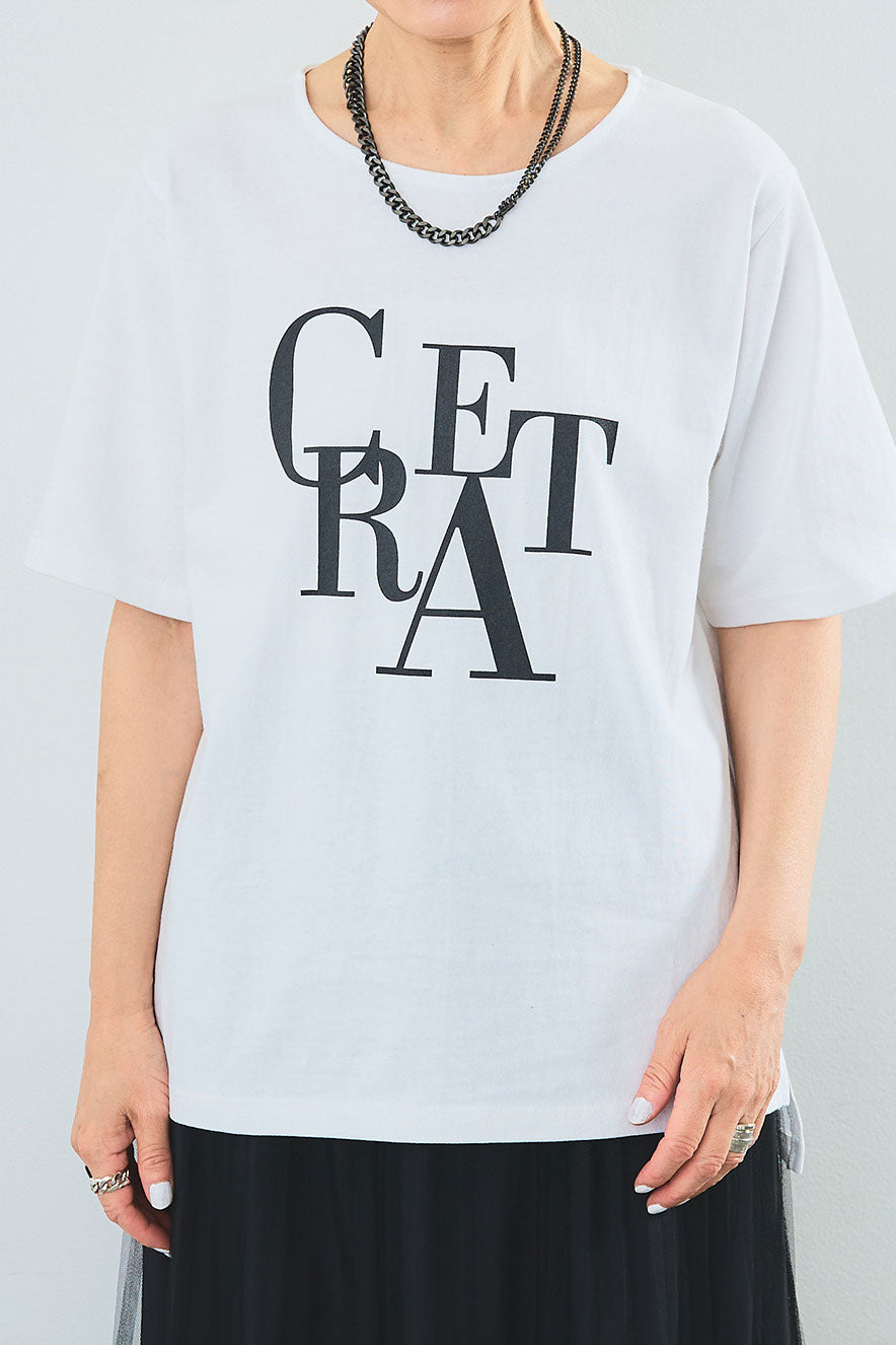 【予約】"CREAT"オーバースリットT