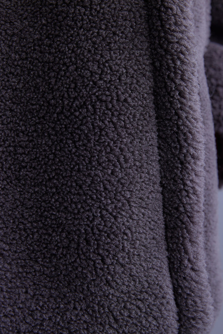 【SET】アシンメトリーオーバーニット+テディボアミディコート+アシンメトリープリーツスカート(3set)